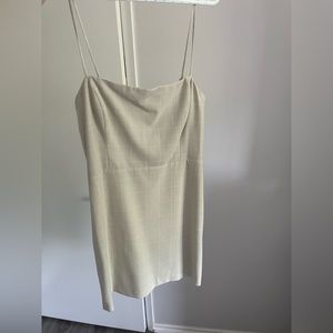 Size 8 Wilfred new classic check mini dress